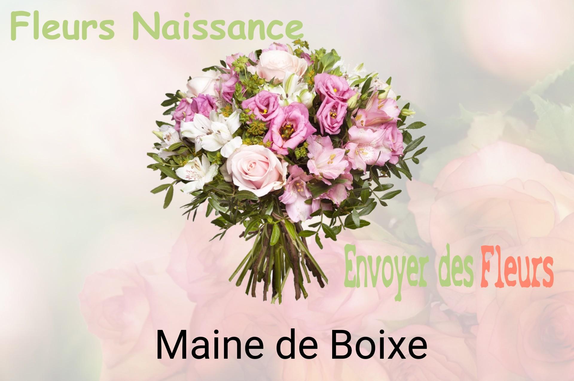 Bouquet de fleurs de naissance livré à Maine-de-Boixe