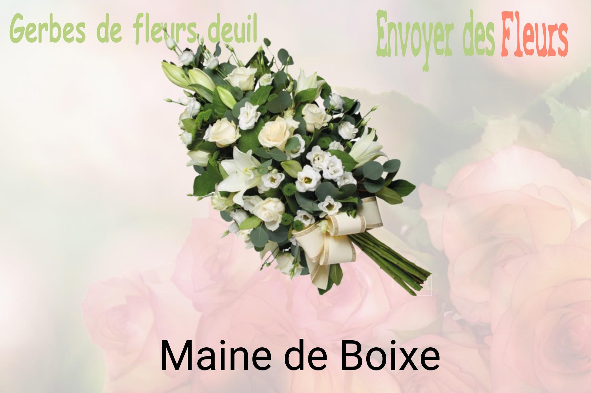 Gerbe de fleurs de deuil livrée à Maine-de-Boixe